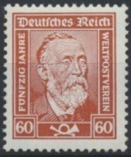 Heinrich von Stephan (1831-1897), 1st Germ. Postmaster Gener