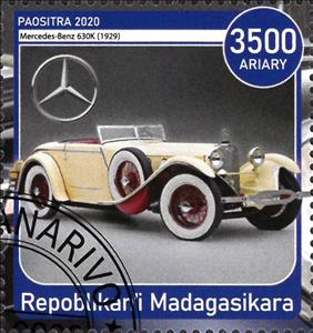 Stamp, Mercedes-Benz, Cinderellas,  