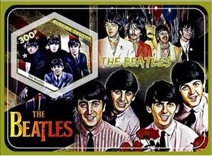 Souvenir Sheet, Music The Beatles, Cinderellas,  , Famous People, Musicians