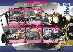 Mini Sheet, Rolls-Royce, Cinderellas,  