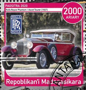 Stamp, Rolls-Royce, Cinderellas,  