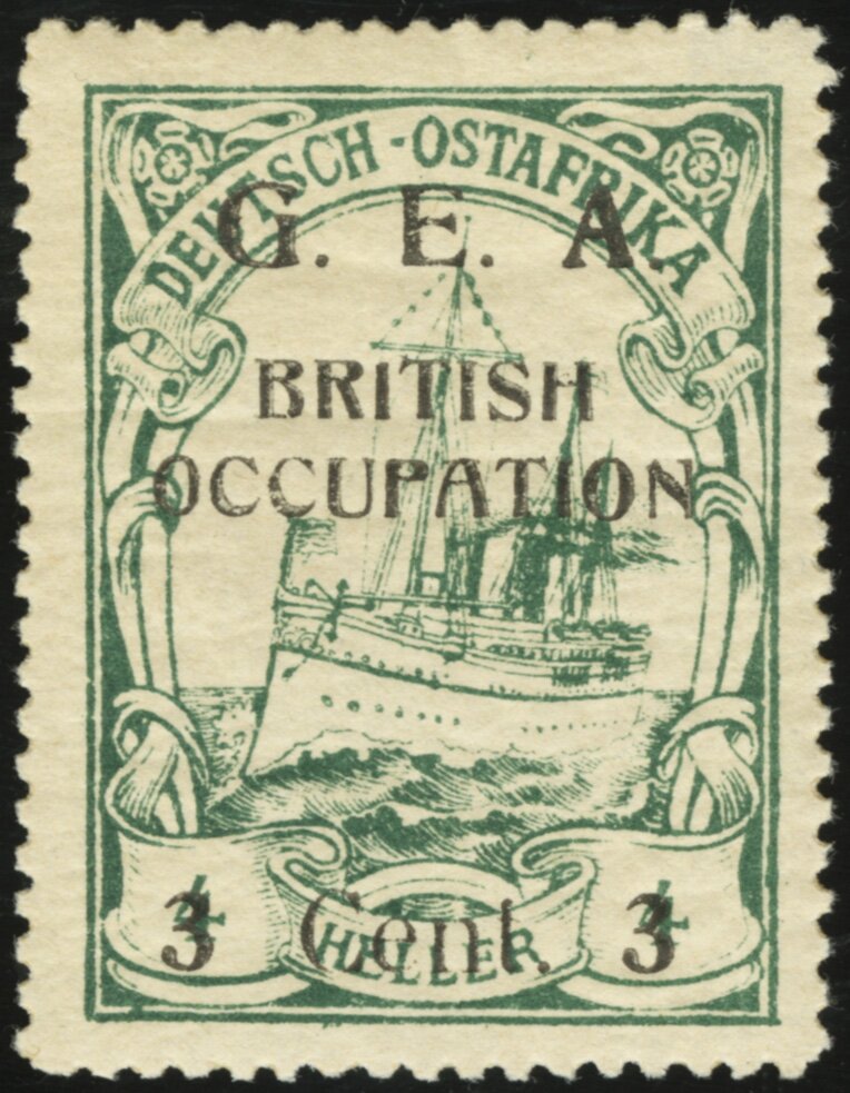 SMS "Hohenzollern" - 'Karissimbi provisional' cinderella