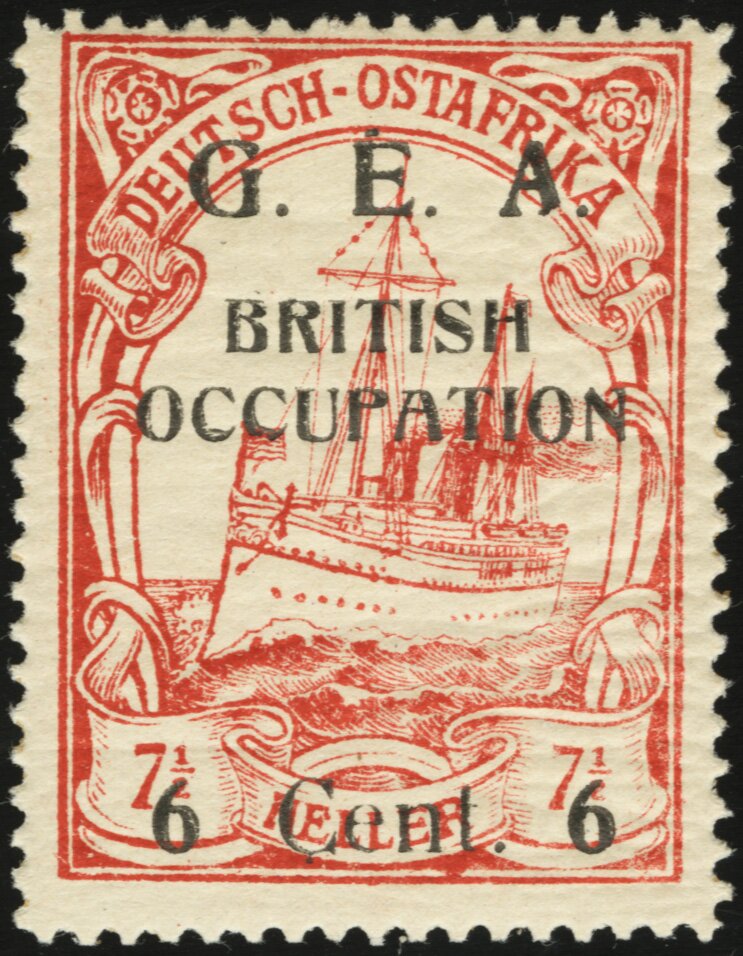SMS "Hohenzollern" - 'Karissimbi provisional' cinderella