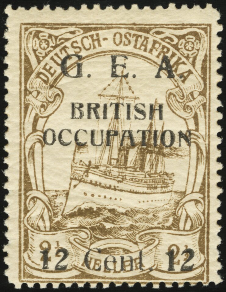 SMS "Hohenzollern" - 'Karissimbi provisional' cinderella