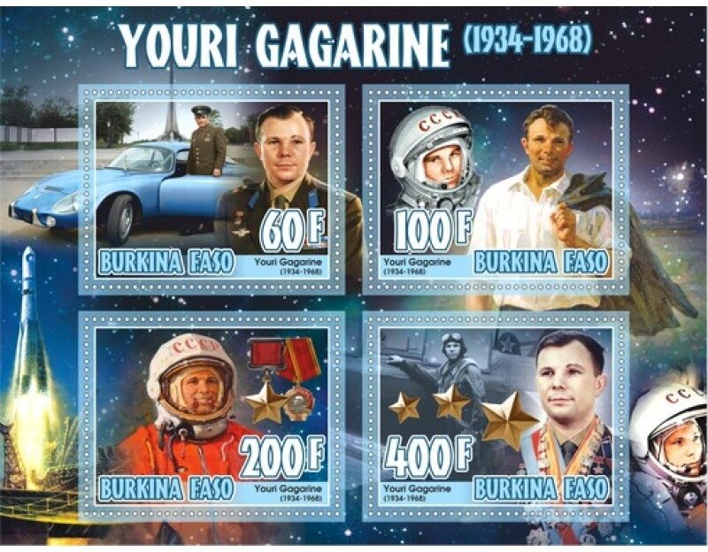 Space Yuri Gagarin