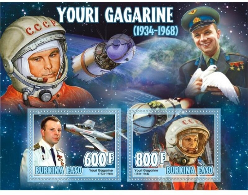 Space Yuri Gagarin