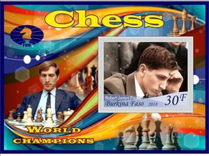 Souvenir Sheet, Sport Chess, Cinderellas,  , Chess