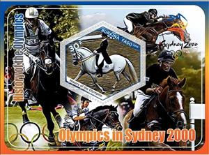 Souvenir Sheet, Sports Summer Olympics in Sydney 2000, Cinderellas,  , Olympic Games, Sports