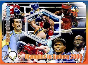 Souvenir Sheet, Sports Summer Olympics in Sydney 2000, Cinderellas,  , Olympic Games, Sports