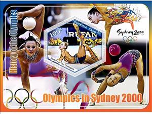 Souvenir Sheet, Sports Summer Olympics in Sydney 2000, Cinderellas,  , Olympic Games, Sports