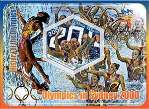 Souvenir Sheet, Sports Summer Olympics in Sydney 2000, Cinderellas,  , Olympic Games, Sports