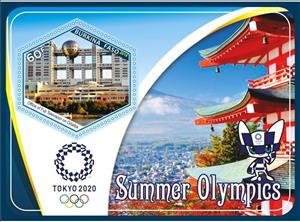 Souvenir Sheet, Sports Summer Olympics in Tokyo 2020, Cinderellas,  , Olympic Games, Sports