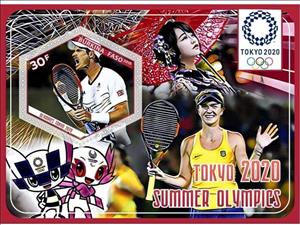 Souvenir Sheet, Sports Summer Olympics in Tokyo 2020, Cinderellas,  , Olympic Games, Sports