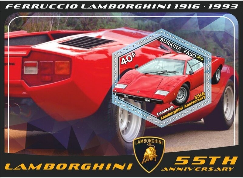 Transport 55 anniversary Lamborghini
