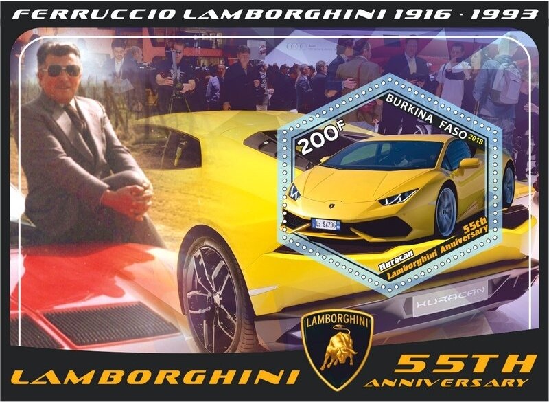 Transport 55 anniversary Lamborghini