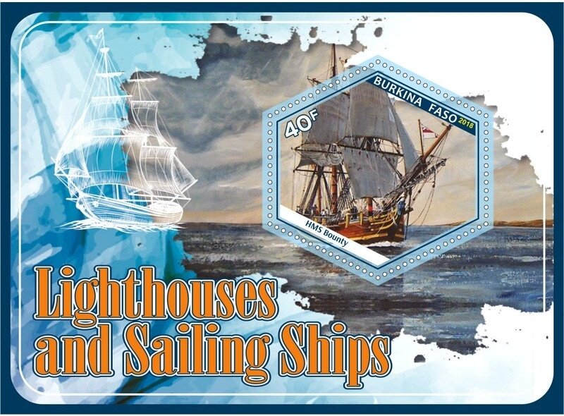 Transport Lighthouses and sailing ships