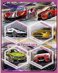 Mini Sheet, Transport Sport cars, Cinderellas,  