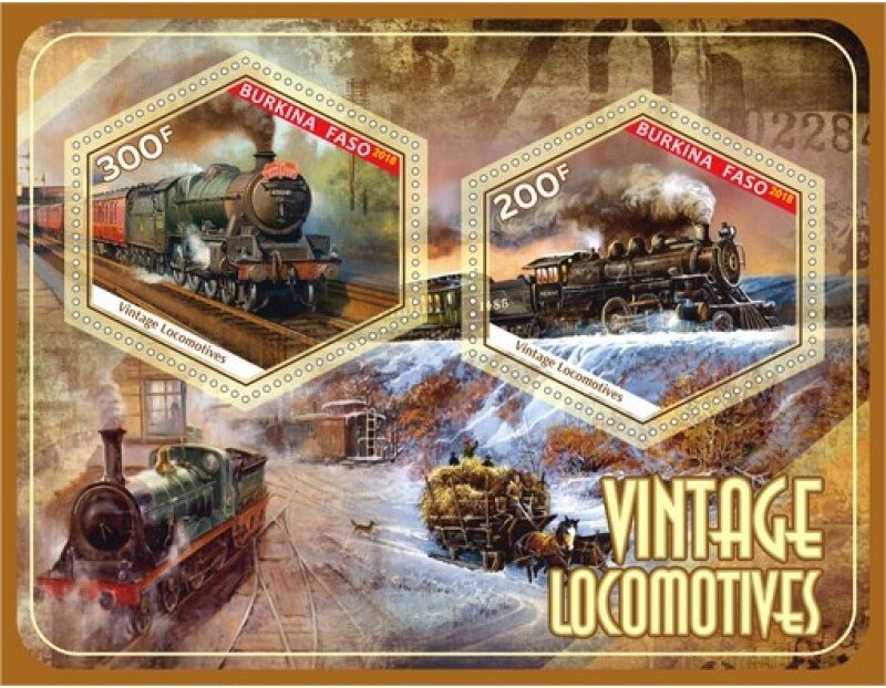 Transport Vintage locomotives