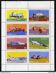 Mini Sheet, Veteran Sports Cars, Cinderellas,  , Racing Cars