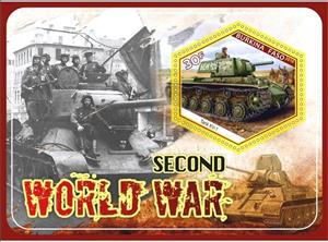 Souvenir Sheet, World War II, Cinderellas,  