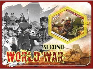 Souvenir Sheet, World War II, Cinderellas,  