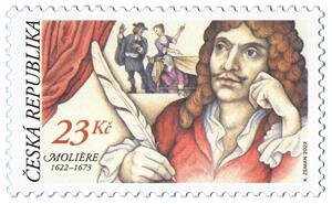 Molière, Author, 400th Anniversary of Birth