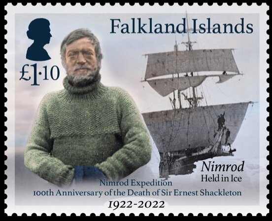 Sir Ernest Shackleton and Ship Nimrod