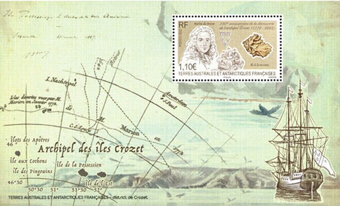 Discovery of Crozet Islands, 250th Anniversary