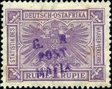 Imperial eagle overprinted "G.R. POST MAFIA"