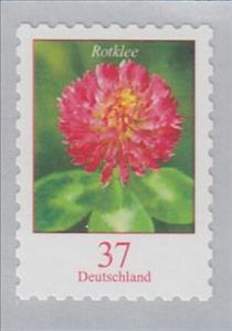 Stamp, Red Clover, Germany, Federal Republic,  , Flowers, Plants (Flora)