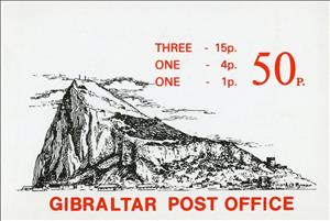 Booklet, Queen Elizabeth II ("From the new Mole, looking south"), Gibraltar,  , Famous People, Heads of State, Queens, Royalty, Women