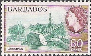 Stamp, Careenage, Barbados,  