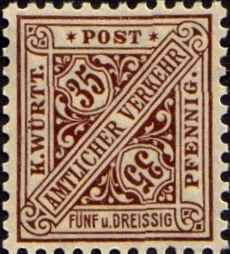 Official stamp for state authorities