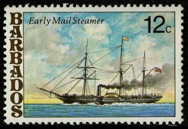 Early Mail Steamer