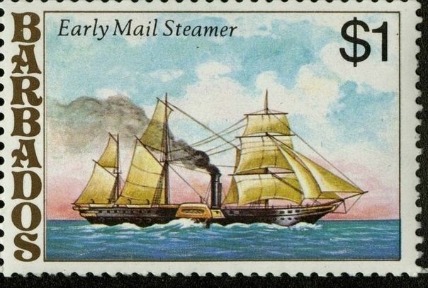 Early Mail Steamer