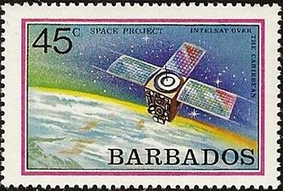 Intelsat over Caribbean