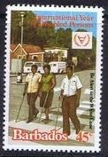 Blind Crossing Street