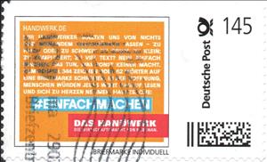 Stamp, Das Handwerk, Personalized and Private Mail Stamps,  , Crafts, Letters (Alphabet), Logos