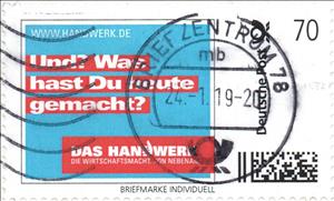 Stamp, Das Handwerk, Personalized and Private Mail Stamps,  , Crafts, Letters (Alphabet), Logos