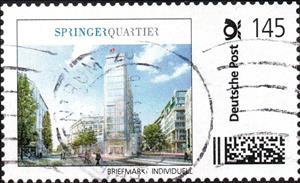 Stamp, SPRINGER Quartier, Personalized and Private Mail Stamps,  , Townscapes / City Views