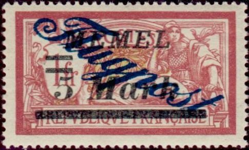 Stamp, Type Merson, French Colonies,  
