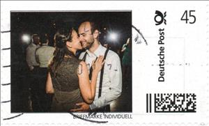 Stamp, Unknown Pair, Personalized and Private Mail Stamps,  , Weddings