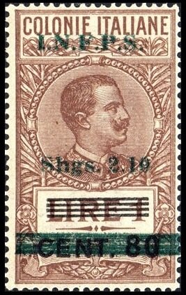 King Vittorio Emanuele III, facing right