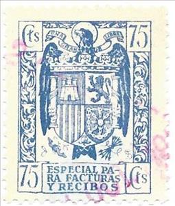 Stamp, Especial Para Facturas Y Recibos, Spain- Revenue Stamps,  