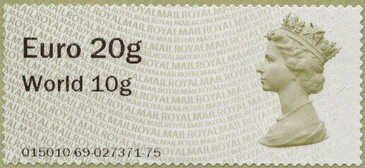 Machin Euro 20g World 10g