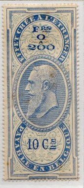Stamp, Leopold II, Belgium- Revenue Stamps,  , Famous People, Heads of State, Kings, Men, Royalty
