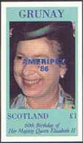 60th Birthday of Her Majesty Quenn Elizabeth II