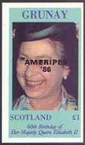 60th Birthday of Her Majesty Quenn Elizabeth II