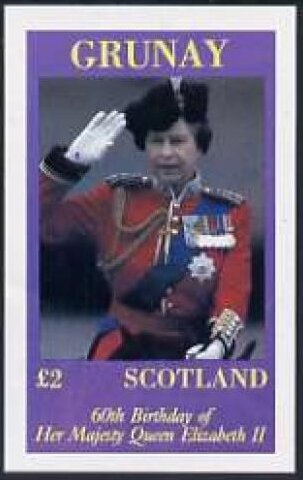 60th Birthday of Her Majesty Quenn Elizabeth II