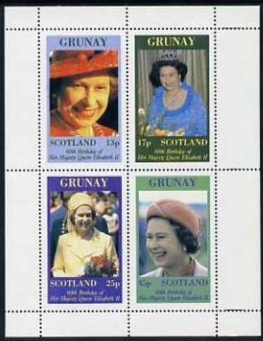60th Birthday of Her Majesty Quenn Elizabeth II